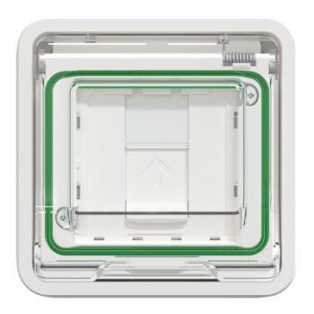 MUR RJ45 Cat6ASTP BLANC 