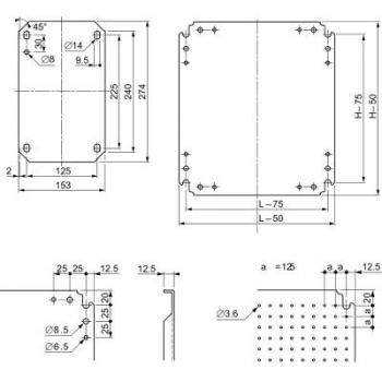  CHASSIS MICROPERF 600X400 
