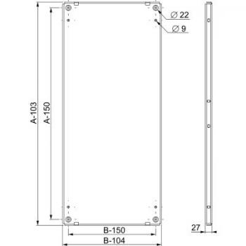  CHASS PLEIN GALV 1800X800 