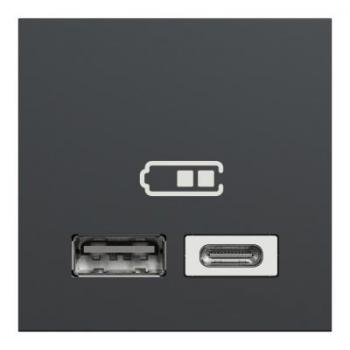  Chargeur USB double 2.4A anthr 