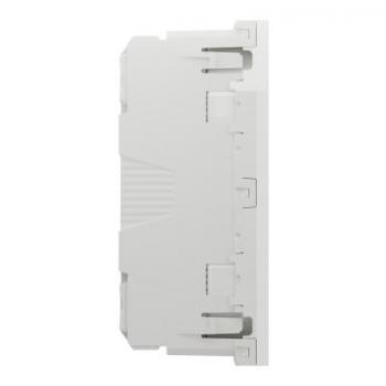  Prise 2x 2P+T FR 45 rap Blanc 