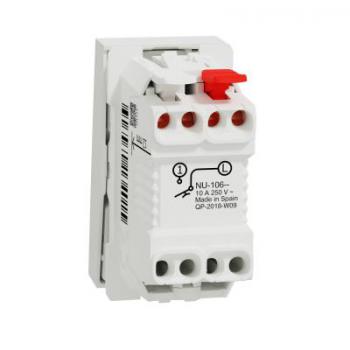  Bouton-pous NO 10A rap 1m Blan 