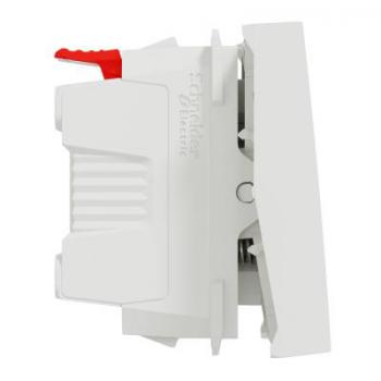  Bouton-pous NO 10A rap 2m Blan 