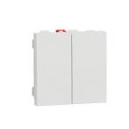  Double v-v 10A rap 2m Blanc 