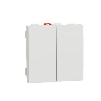  Double v-v 10A rap 2m Blanc 