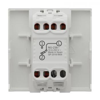 Bouton-p NO/NF 10A rap 2m Blan 