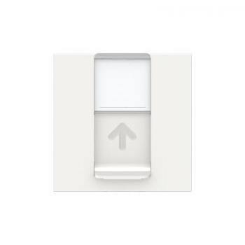  Prise RJ45 x1 cat6STP 2m Blanc 