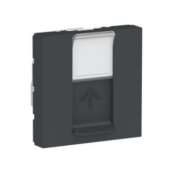  Prise RJ45 x1 cat6FTP 2m Anth 