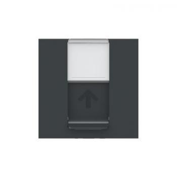  Prise RJ45 x1 cat6FTP 2m Anth 