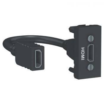  Prise HDMI 1m Anth 
