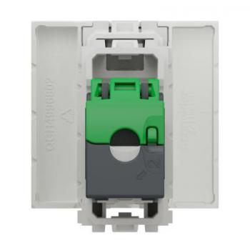  Prise RJ45 x1 cat6AFTP 2m Blan 