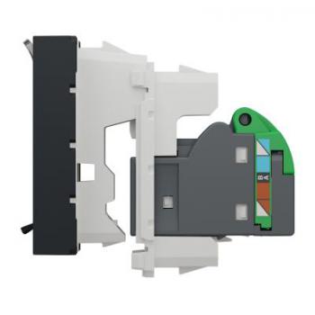  Prise RJ45 x1 cat6AFTP 2m Anth 