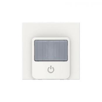  Dtecteur mouv + pous Blanc 