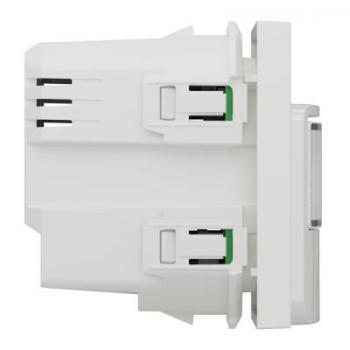  Dtecteur mouv + pous Blanc 
