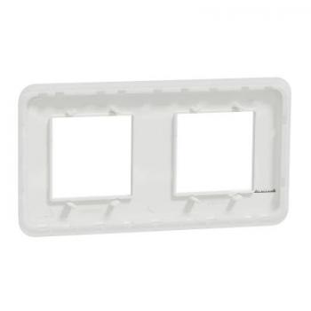  Plaque de finition Blanc 2P 
