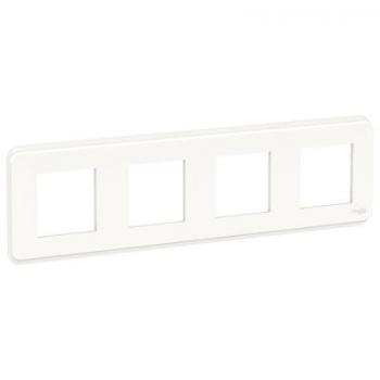  Plaque de finition Blanc 4P 