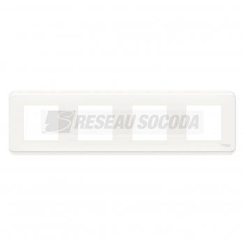  Plaque de finition Blanc 4P 