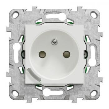  Wiser 2P+T Connecte 16A Blanc 