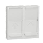  Prise 2 RJ45 S-One 2m Blanc 