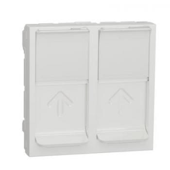  Prise 2 RJ45 S-One 2m Blanc 