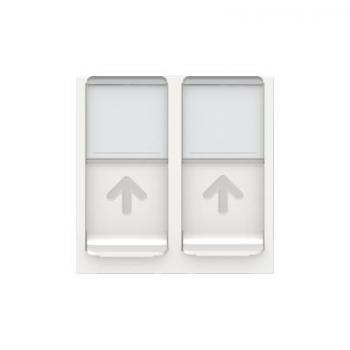  Prise 2 RJ45 S-One 2m Blanc 