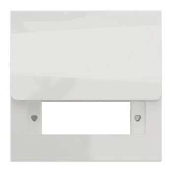  Prise optique SCd 2m blanc 