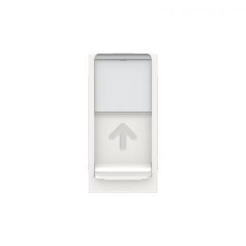  Prise 1 RJ45 Keyst/Syst 1m Bla 