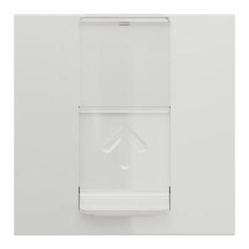  Prise 1 RJ45 Keyst/Syst 2m Bla 
