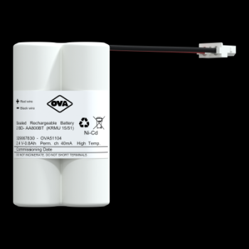  BATTERIE NC2VSTAAHT 2,4V0 