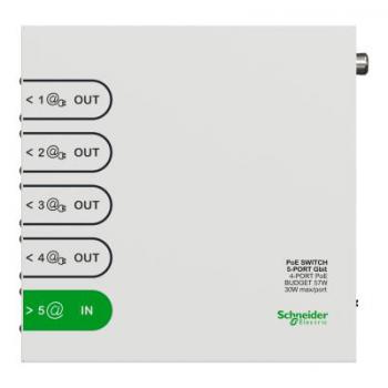  Resi9 SWITCH ETH POE 5P 1GBIT 
