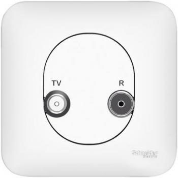  **PRISE TV-R + PLAQUE 