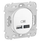  **Double prises USB 2,4A SS PL 