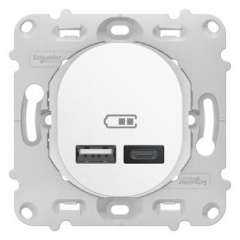  **Double prises USB 2,4A SS PL 