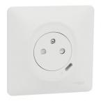  Combi 2P+T affl + USB-C Blanc 