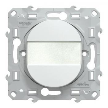  Poussoir Porte Etiquette Blanc 