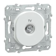  Prise TV Blanc 