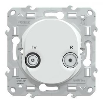  Prise TV - R Blanc 