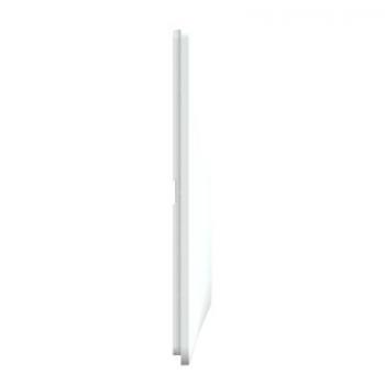  Plaque 2 post Horiz 71mm Blanc 