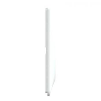  Plaque 3 post Horiz 71mm Blanc 