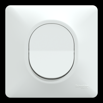  Poussoir Ferm Blanc griffe plq 