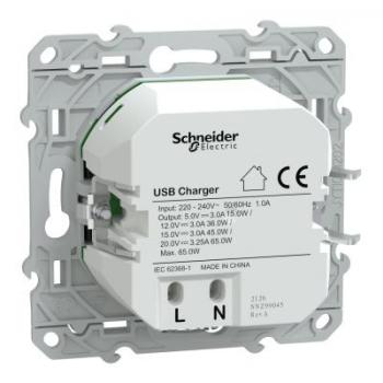  Chargeur USB-C 65W Anthracite 