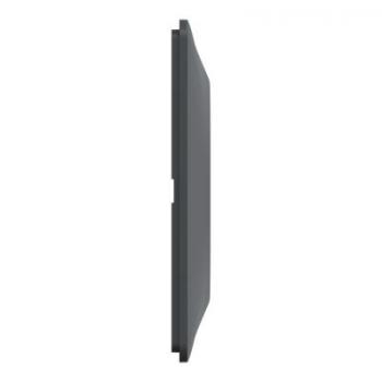  Plaque 1 poste Anthracite 