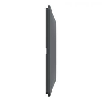 Plaque 2 postes Hor 71mm Anth 