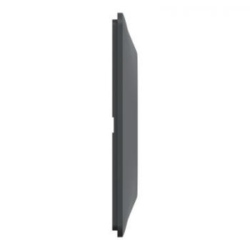  Plaque 3 postes Hor 71mm Anth 