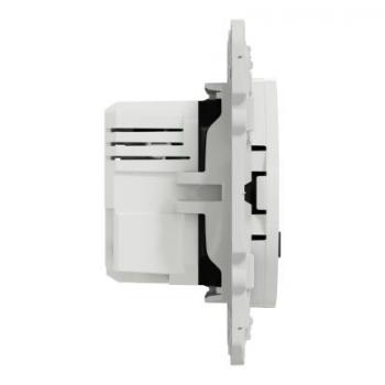  Prise double USB typeA+C Blanc 