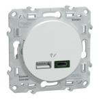  **Chargeur USBA 7,5W+C 45W Bla 