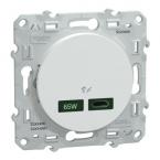  **Chargeur USB C 65W Blanc 