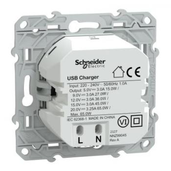  Chargeur USB C 65W Blanc 