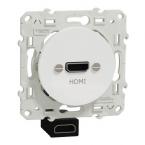  ODACE HDMI TYPE A BLANC 