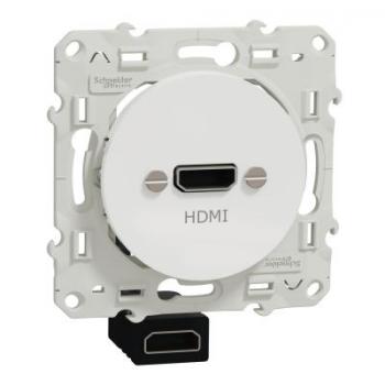  ODACE HDMI TYPE A BLANC 
